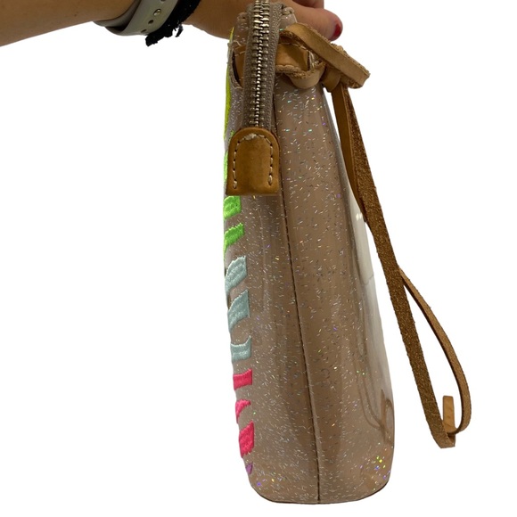 Consuela Tan and Multicolor Crossbody Bag - Picture 3 of 8